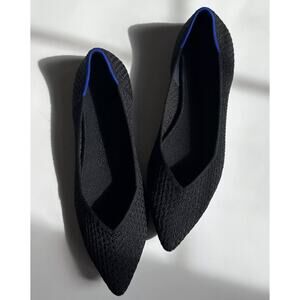Rothy's Black and Blue Flats